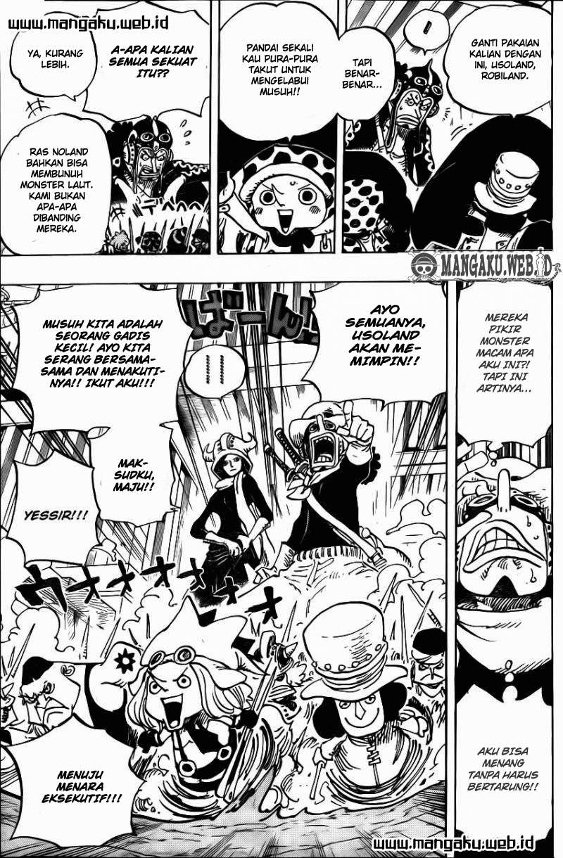 One Piece Chapter 733 - halaman 11