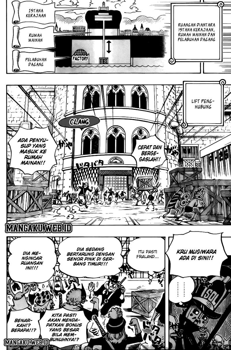 One Piece Chapter 733 - halaman 12