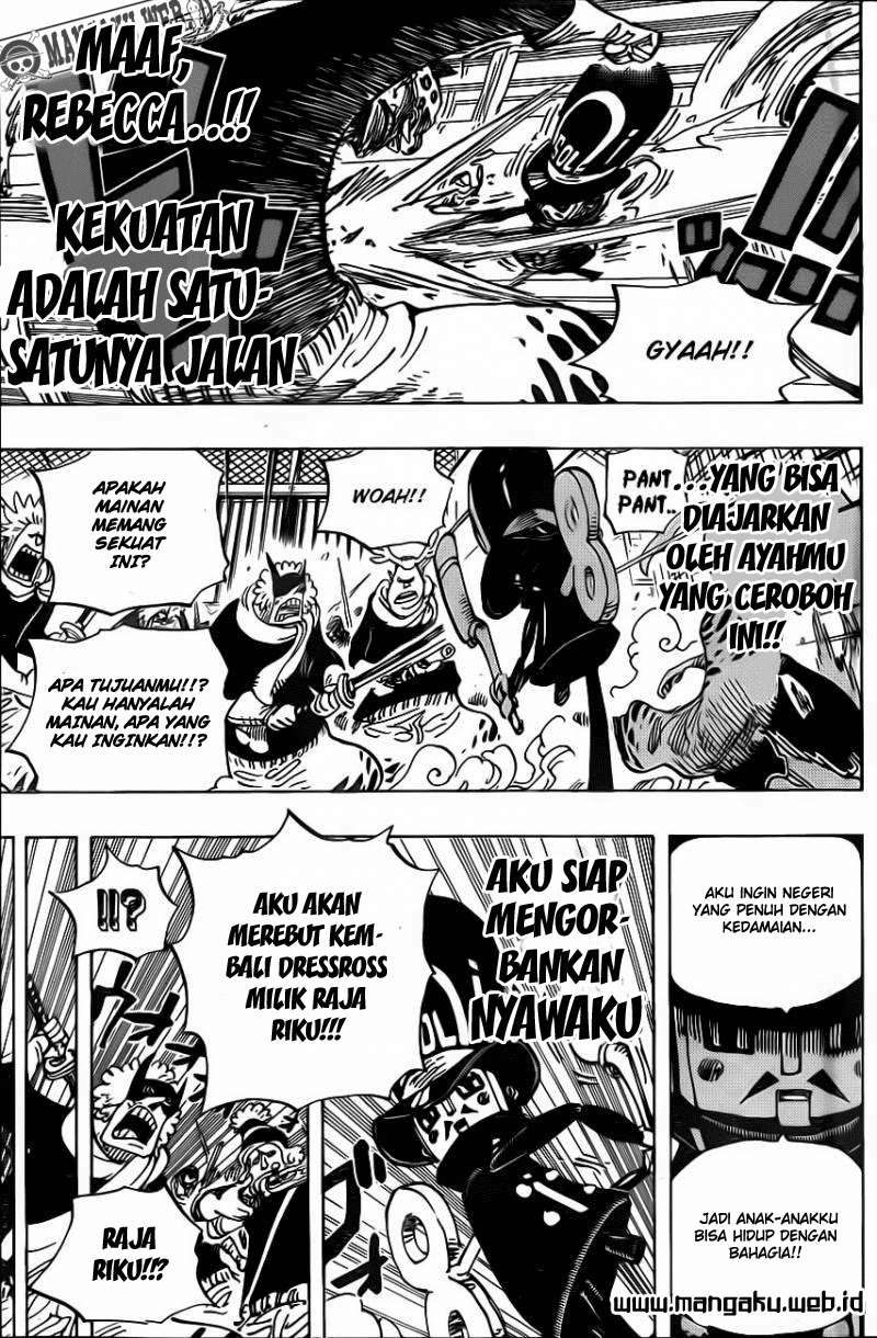 One Piece Chapter 733 - halaman 17