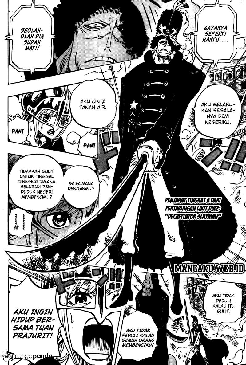 One Piece Chapter 733 - halaman 4