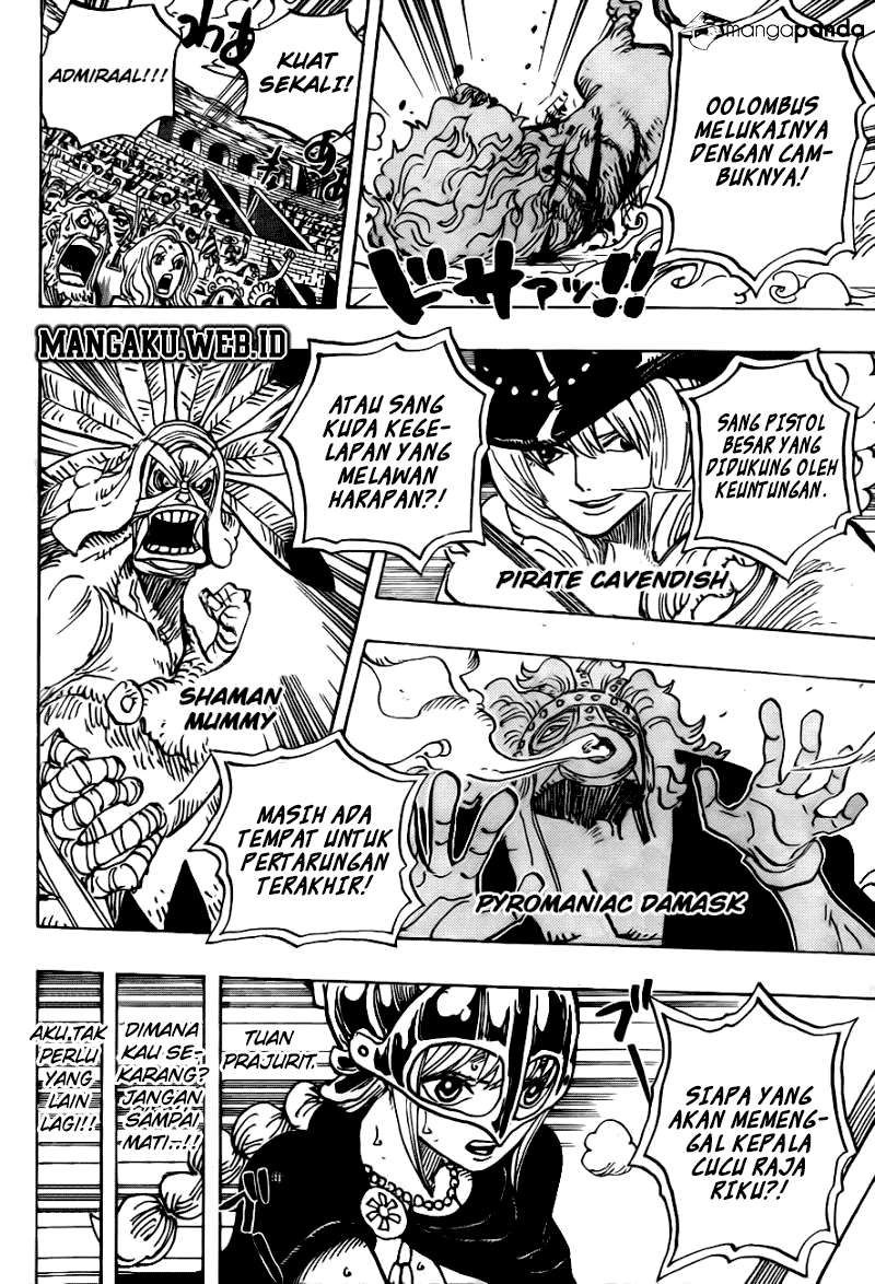 One Piece Chapter 733 - halaman 6