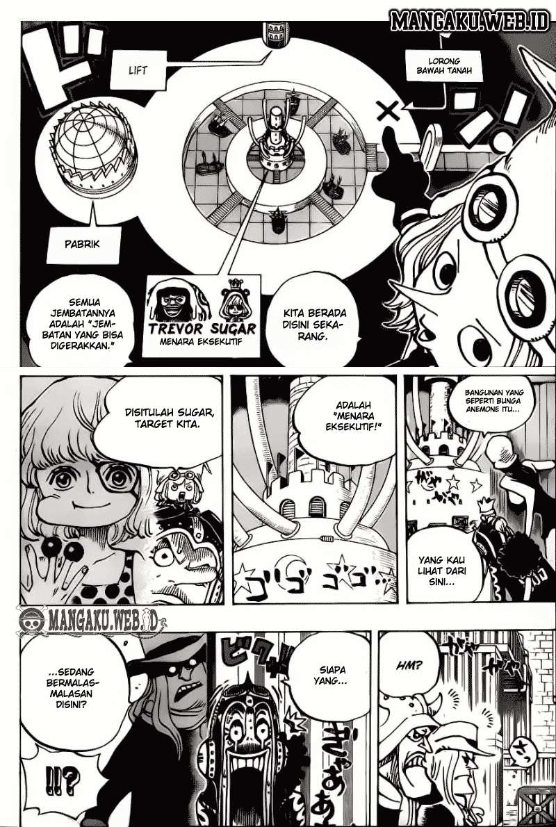 One Piece Chapter 733 - halaman 8