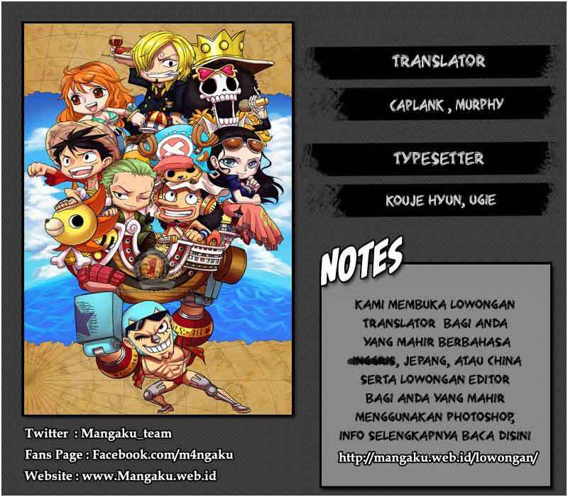 One Piece Chapter 734 - halaman 1