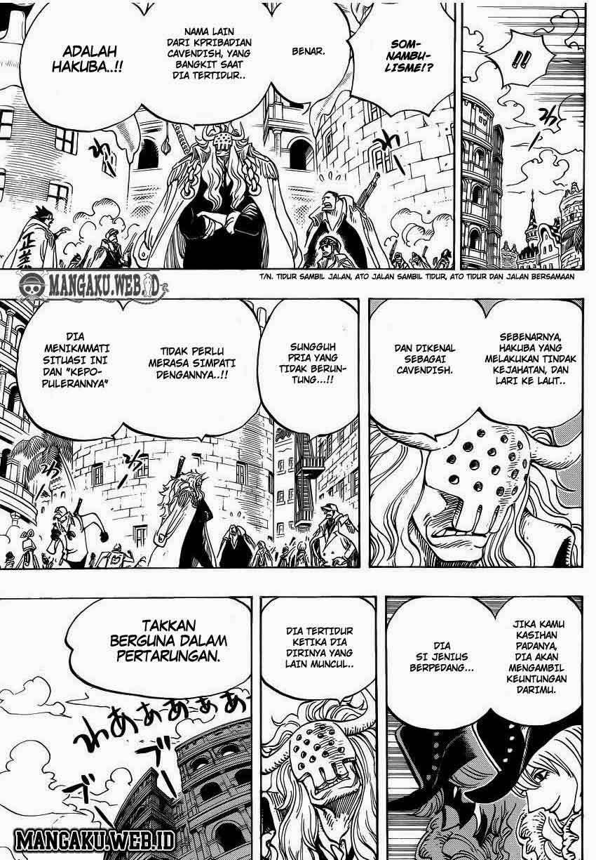 One Piece Chapter 734 - halaman 13