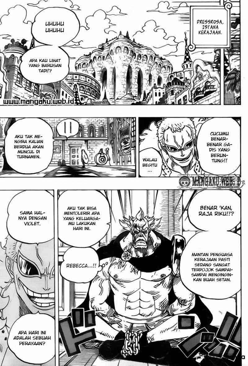 One Piece Chapter 734 - halaman 15