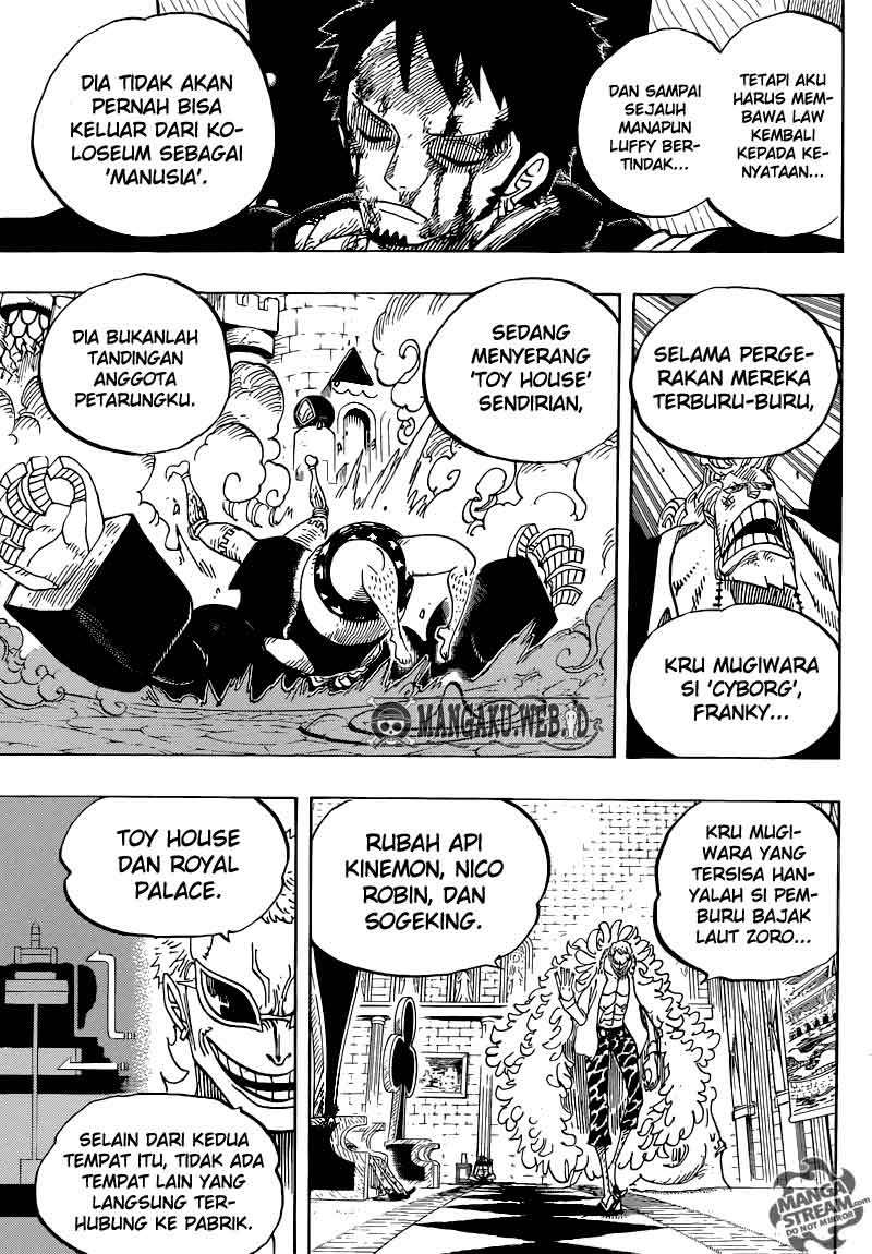 One Piece Chapter 734 - halaman 17