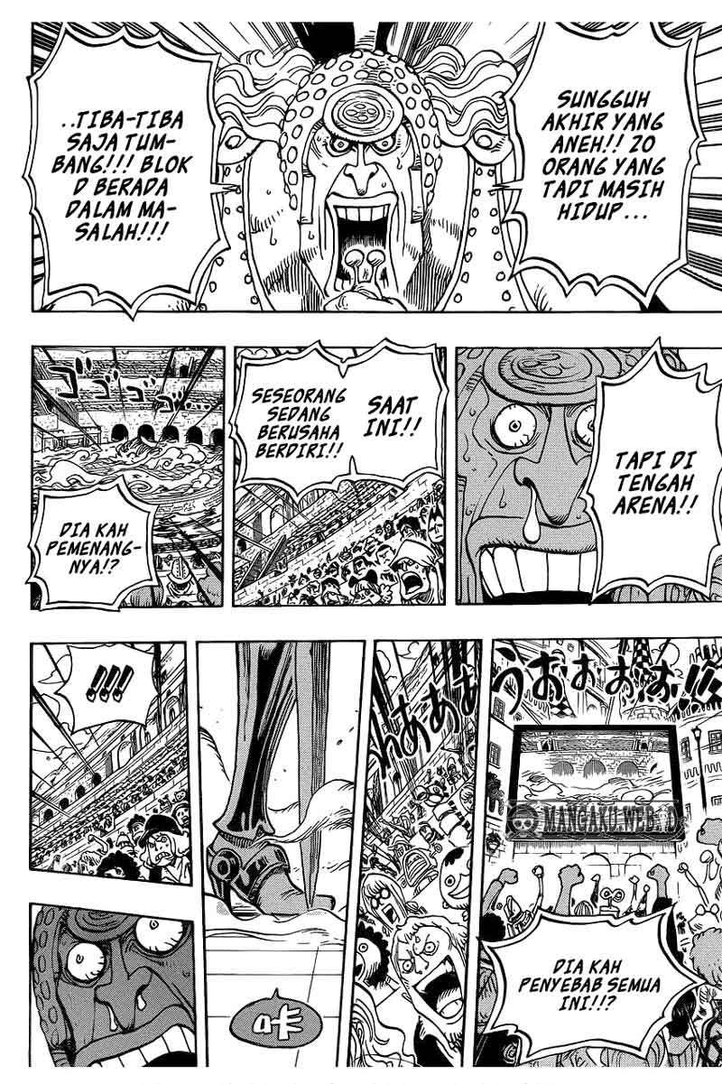 One Piece Chapter 734 - halaman 3