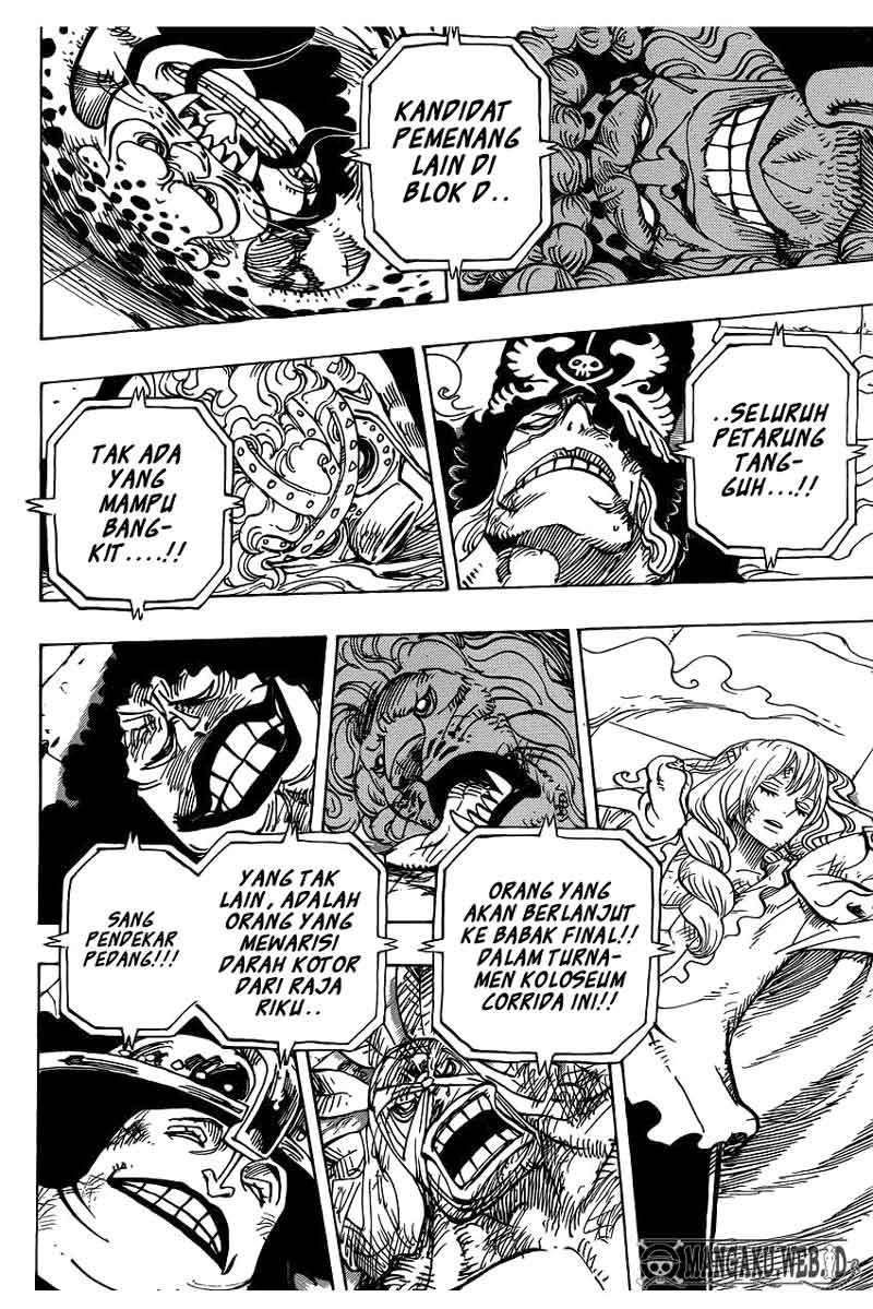One Piece Chapter 734 - halaman 5