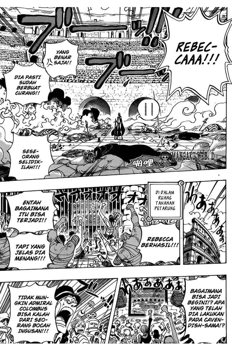 One Piece Chapter 734 - halaman 6