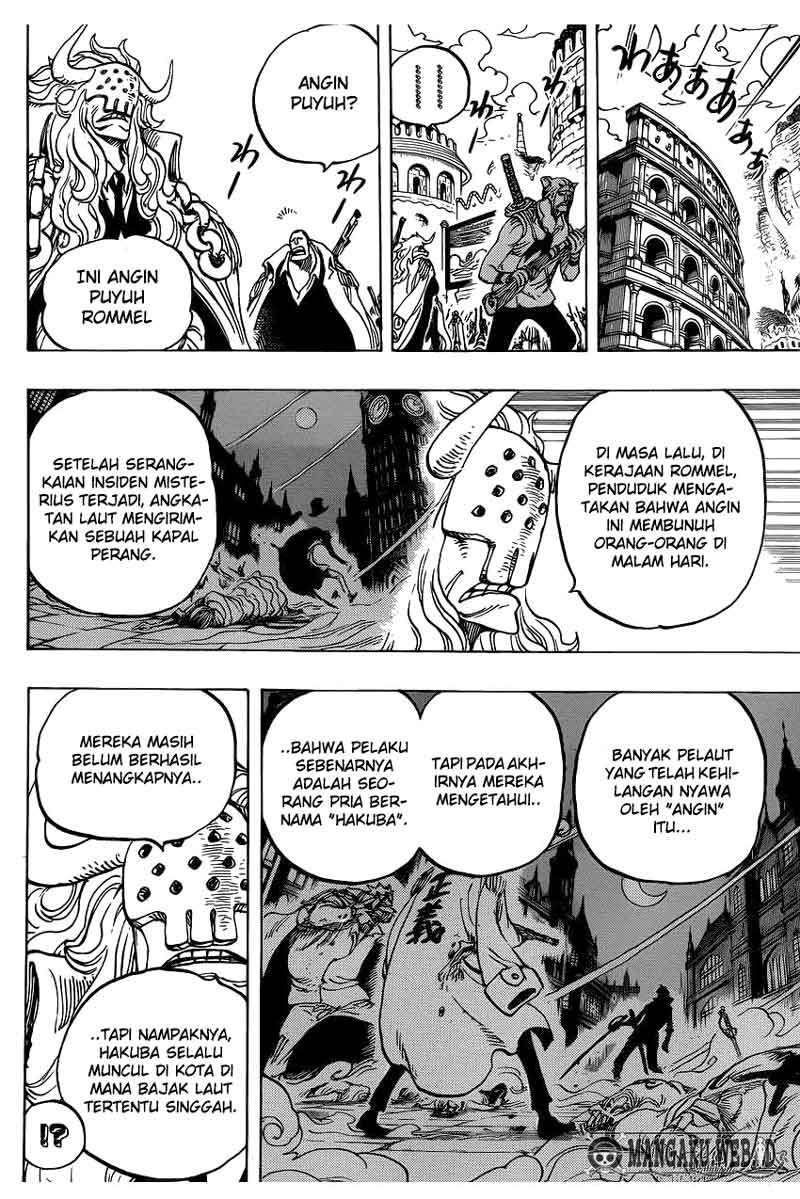 One Piece Chapter 734 - halaman 7