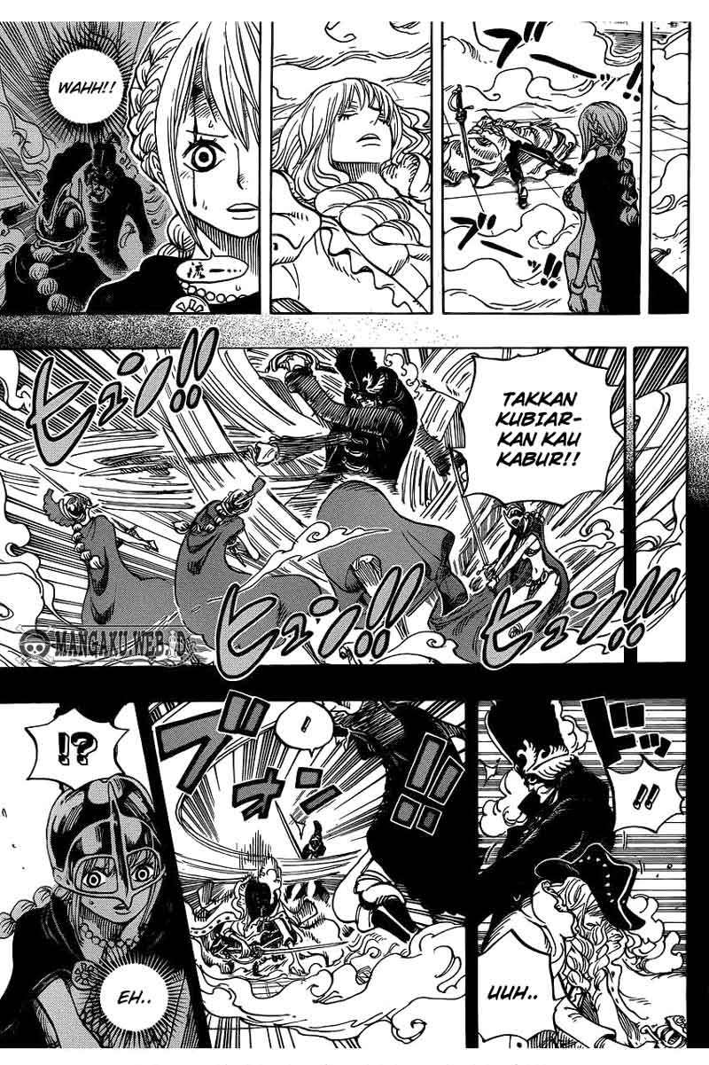 One Piece Chapter 734 - halaman 8