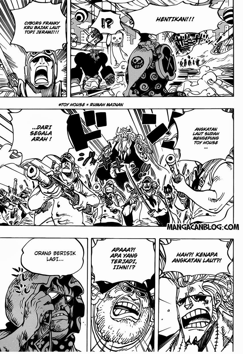 One Piece Chapter 735 - halaman 15
