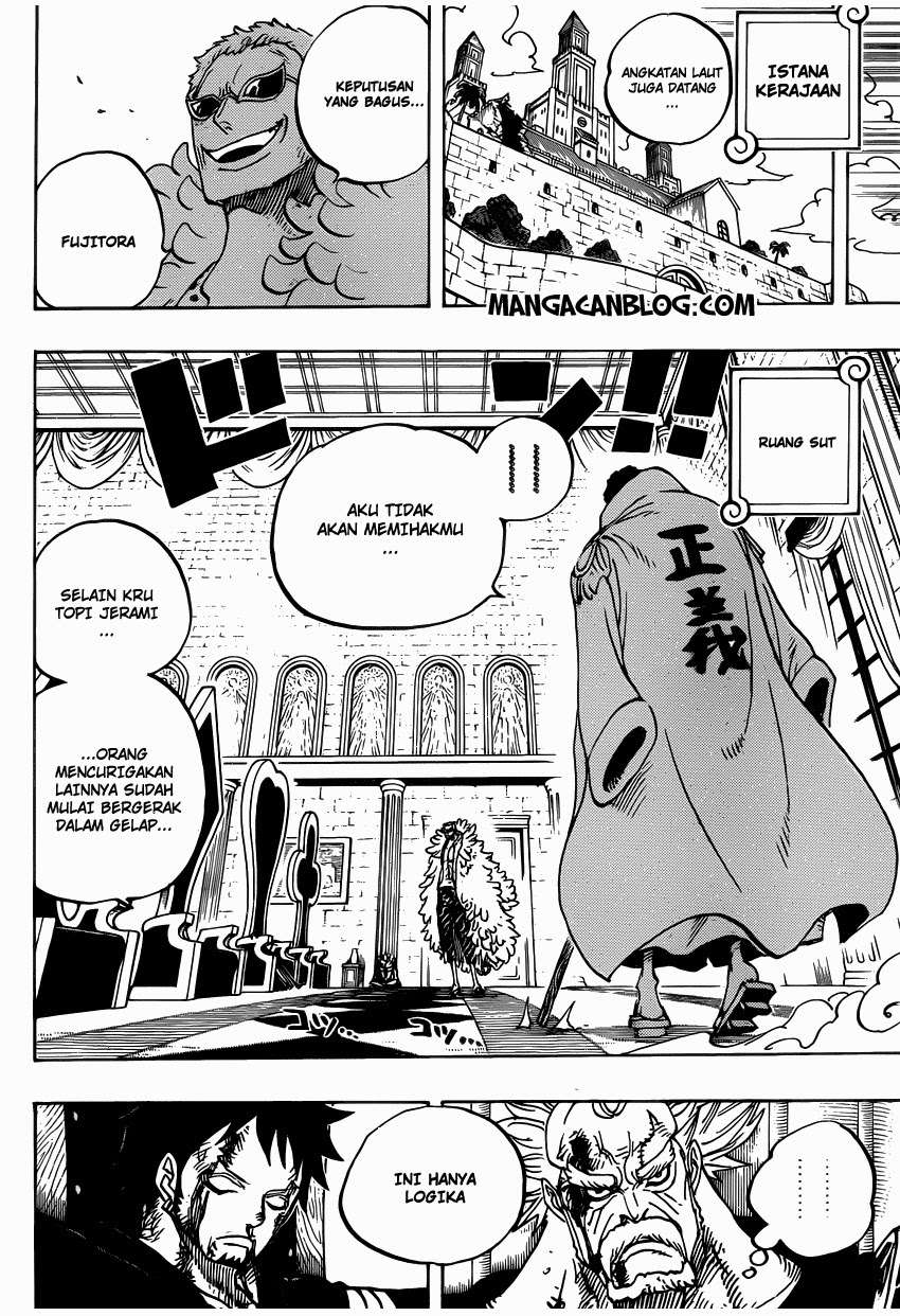 One Piece Chapter 735 - halaman 16