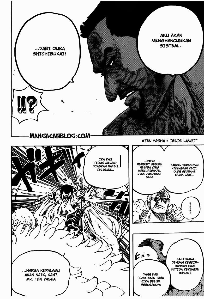 One Piece Chapter 735 - halaman 18