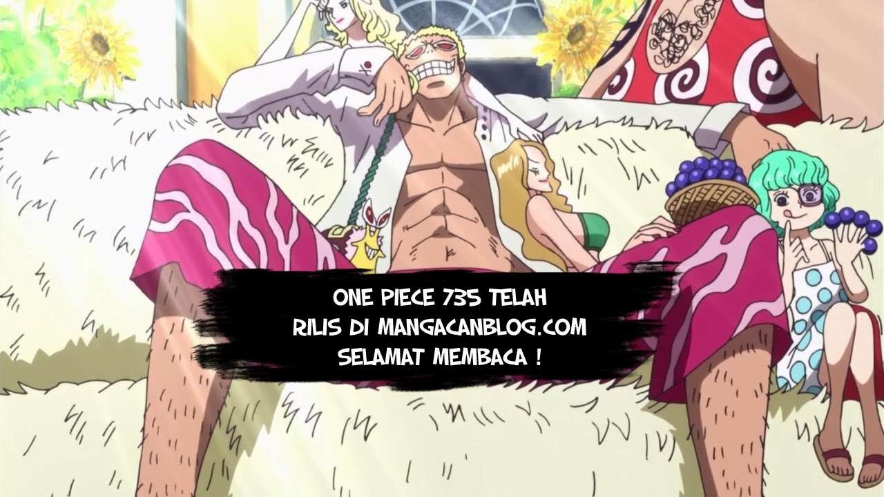 One Piece Chapter 735 - halaman 2