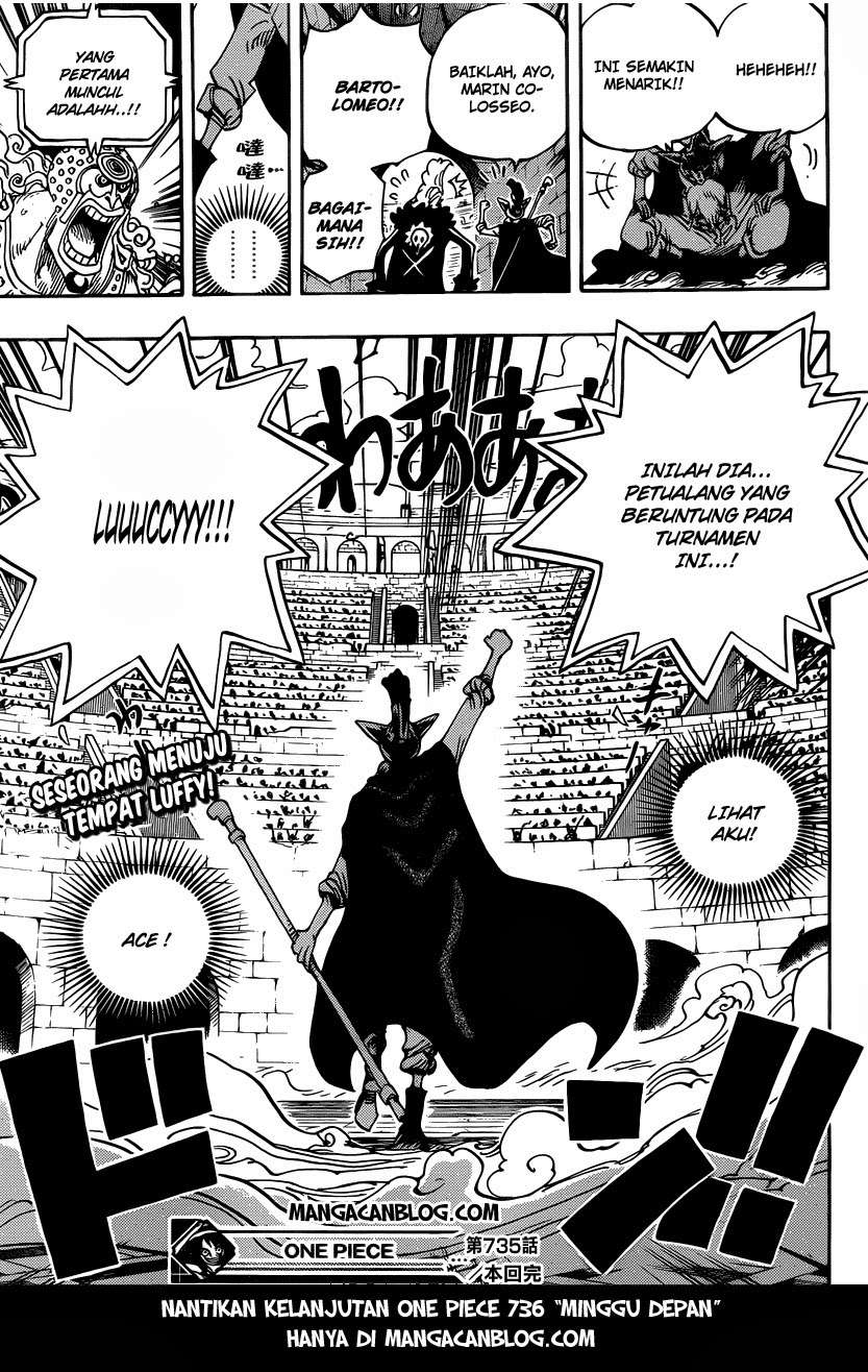One Piece Chapter 735 - halaman 21