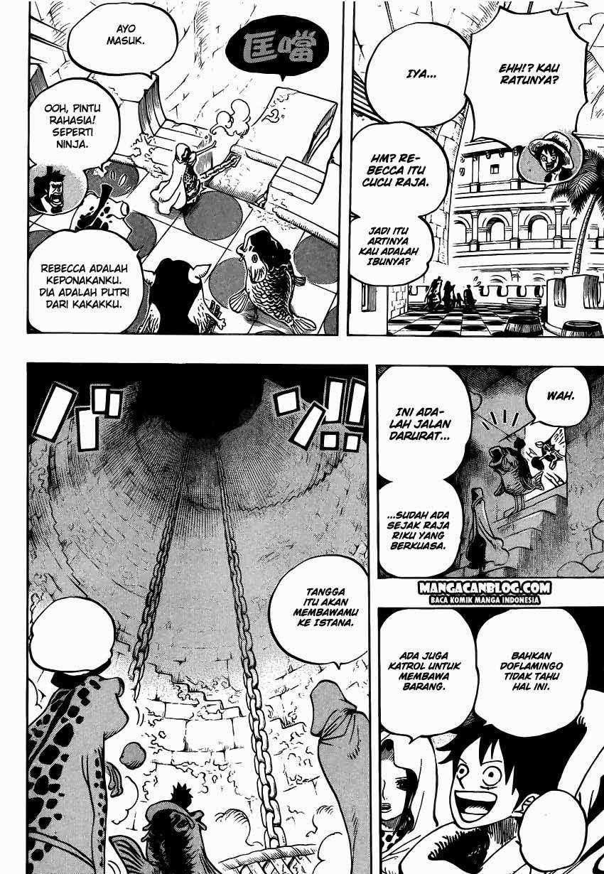 One Piece Chapter 735 - halaman 8