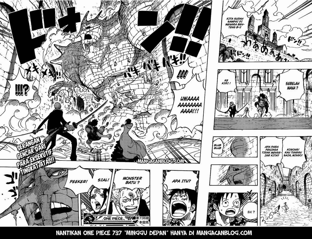One Piece Chapter 736 - halaman 19