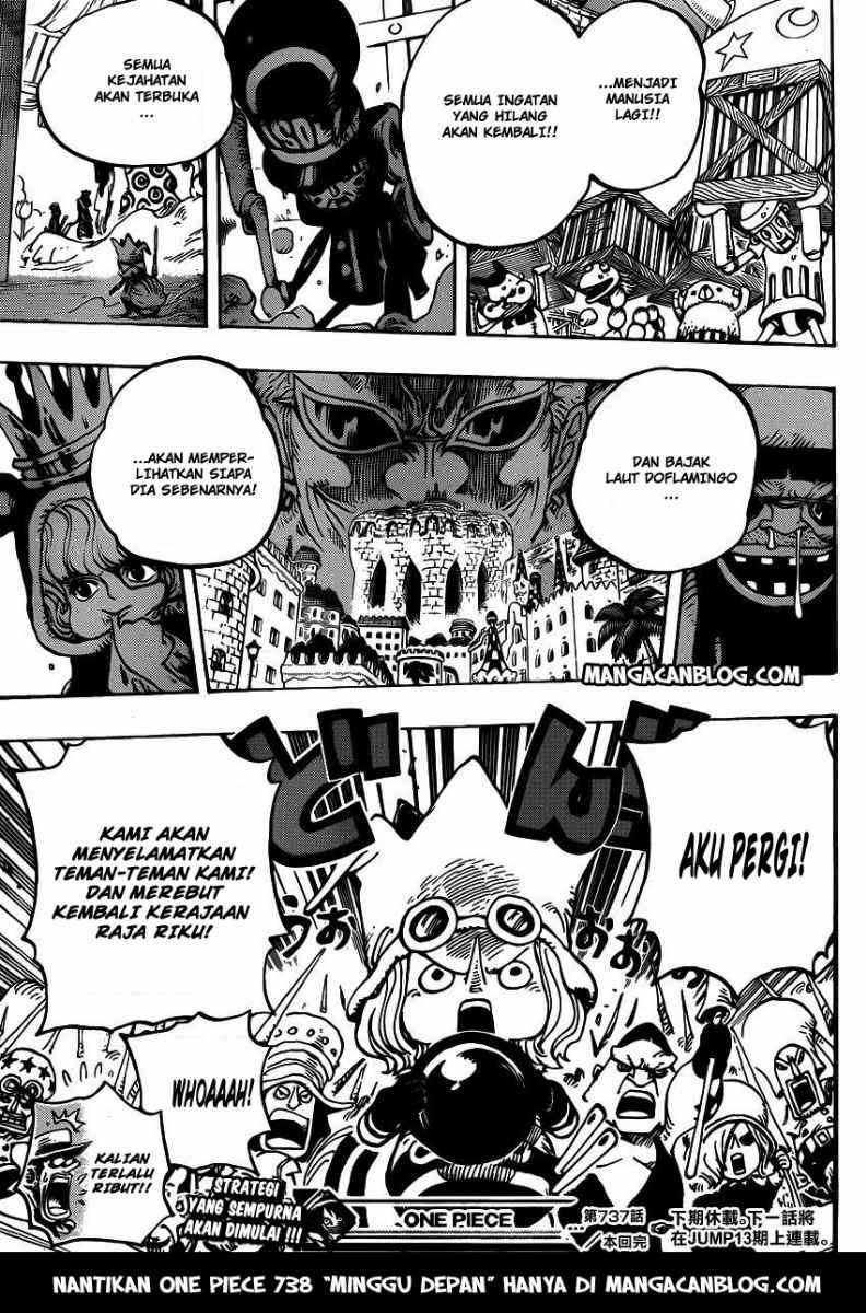 One Piece Chapter 737 - halaman 20
