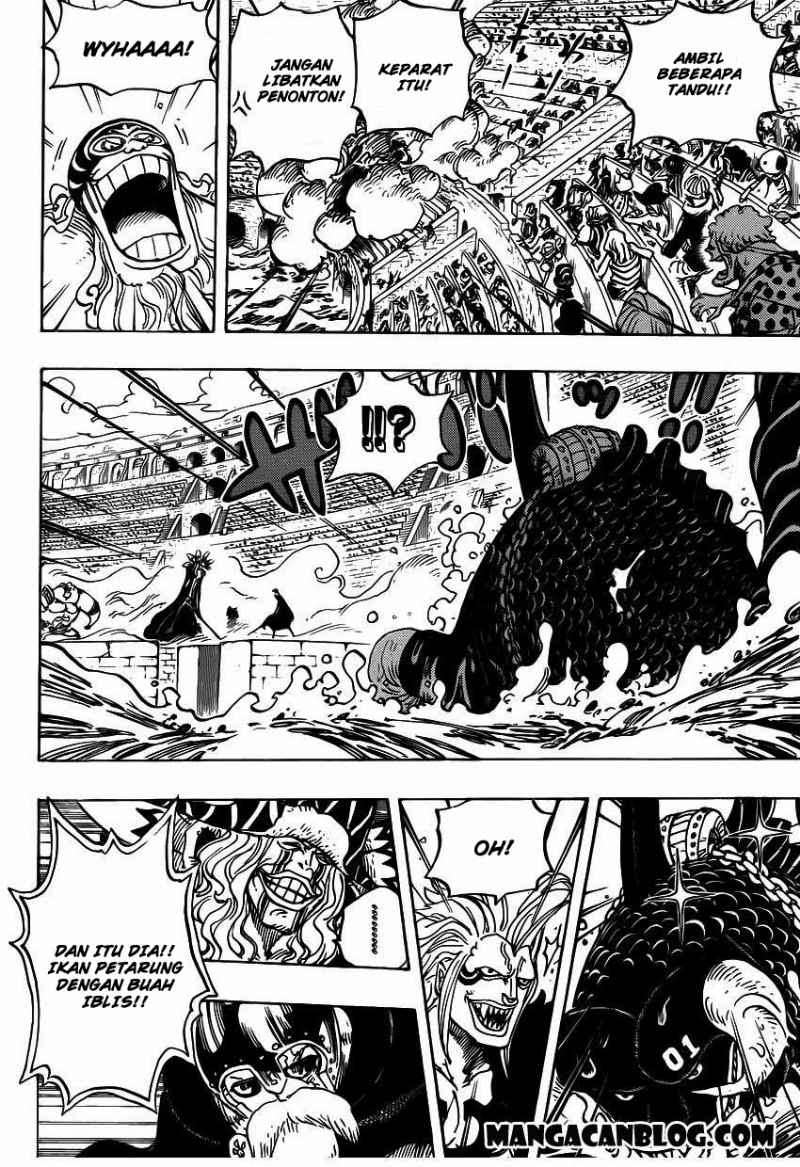 One Piece Chapter 737 - halaman 8