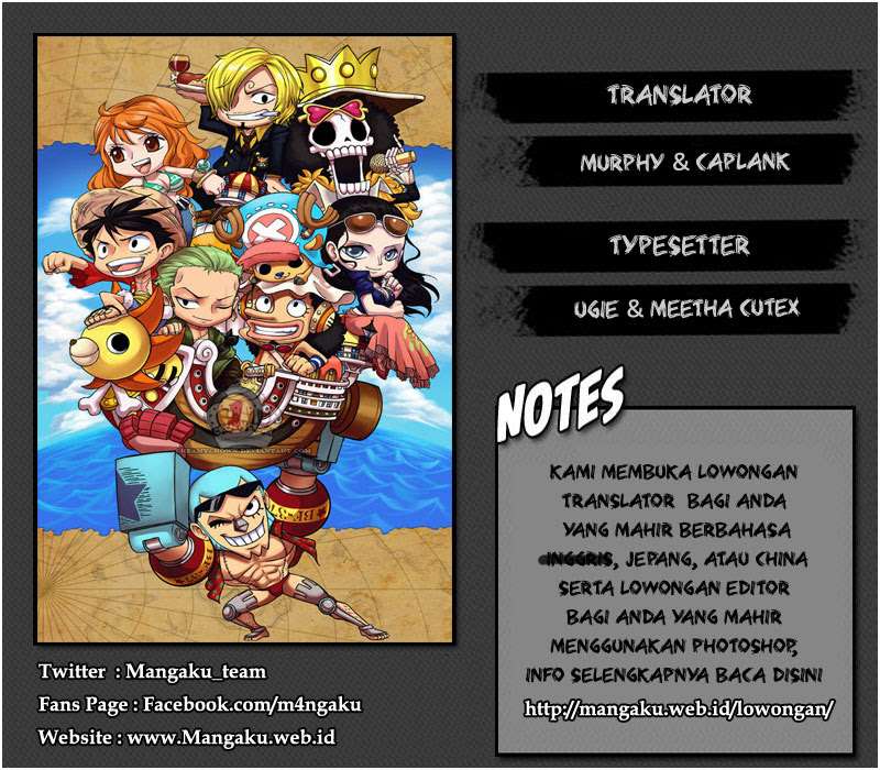 One Piece Chapter 738 - halaman 1