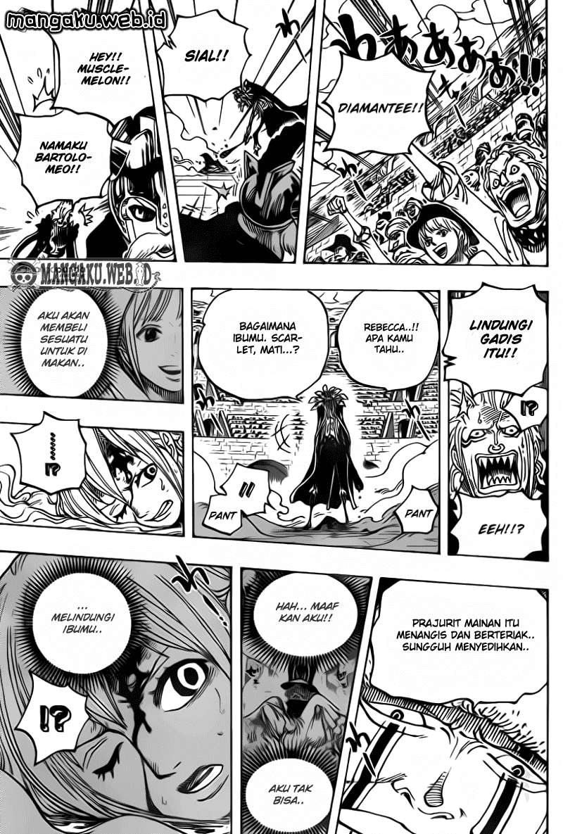 One Piece Chapter 739 - halaman 16