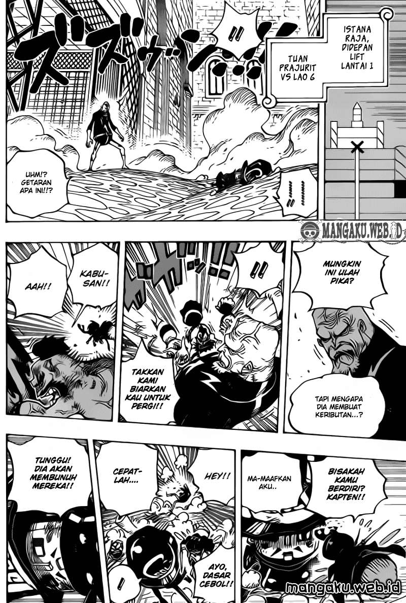 One Piece Chapter 739 - halaman 17