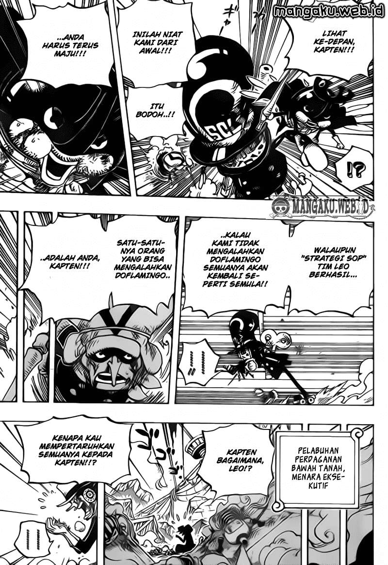 One Piece Chapter 739 - halaman 18
