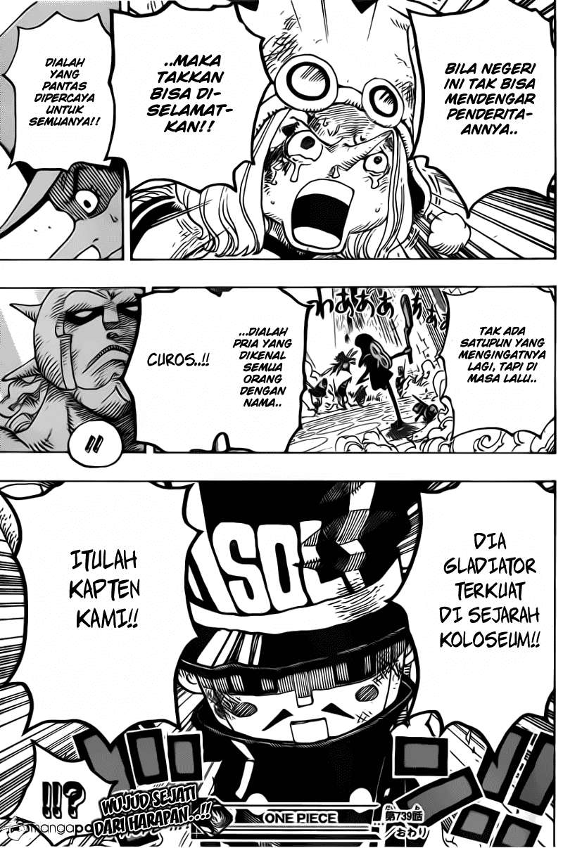 One Piece Chapter 739 - halaman 20