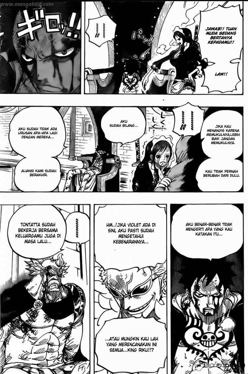One Piece Chapter 740 - halaman 18