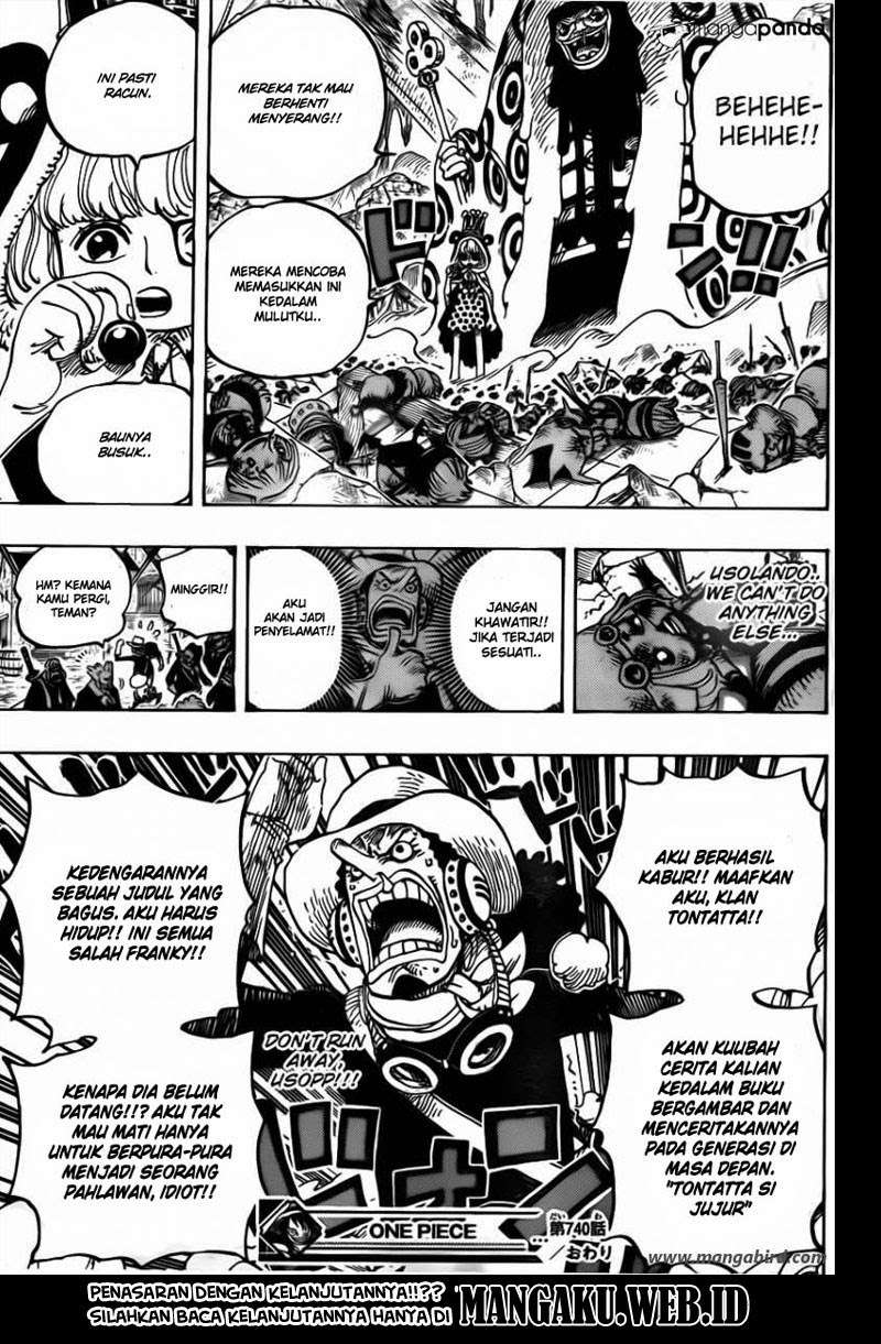 One Piece Chapter 740 - halaman 22