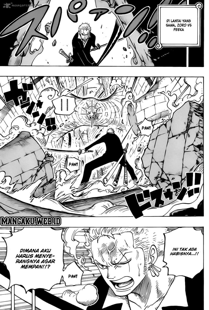 One Piece Chapter 740 - halaman 6