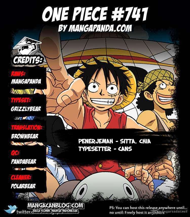 One Piece Chapter 741 - halaman 1