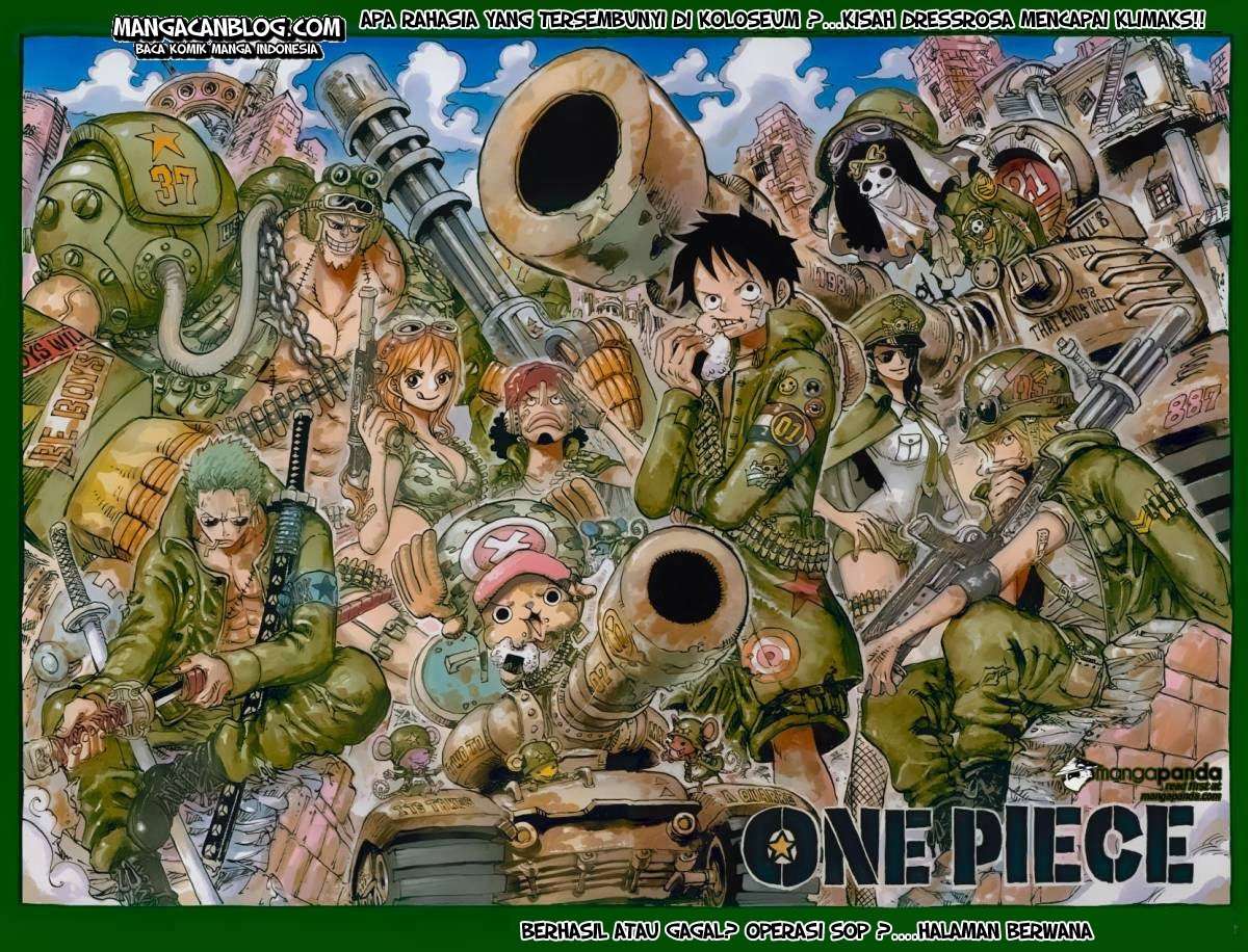 One Piece Chapter 741 - halaman 2