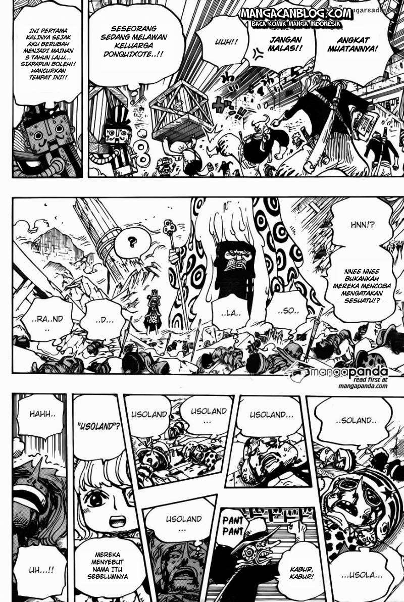 One Piece Chapter 741 - halaman 4