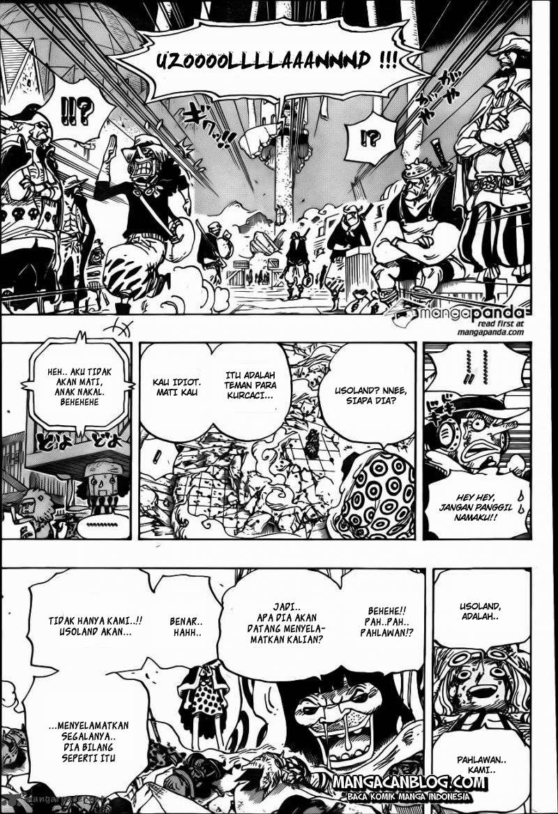 One Piece Chapter 741 - halaman 5