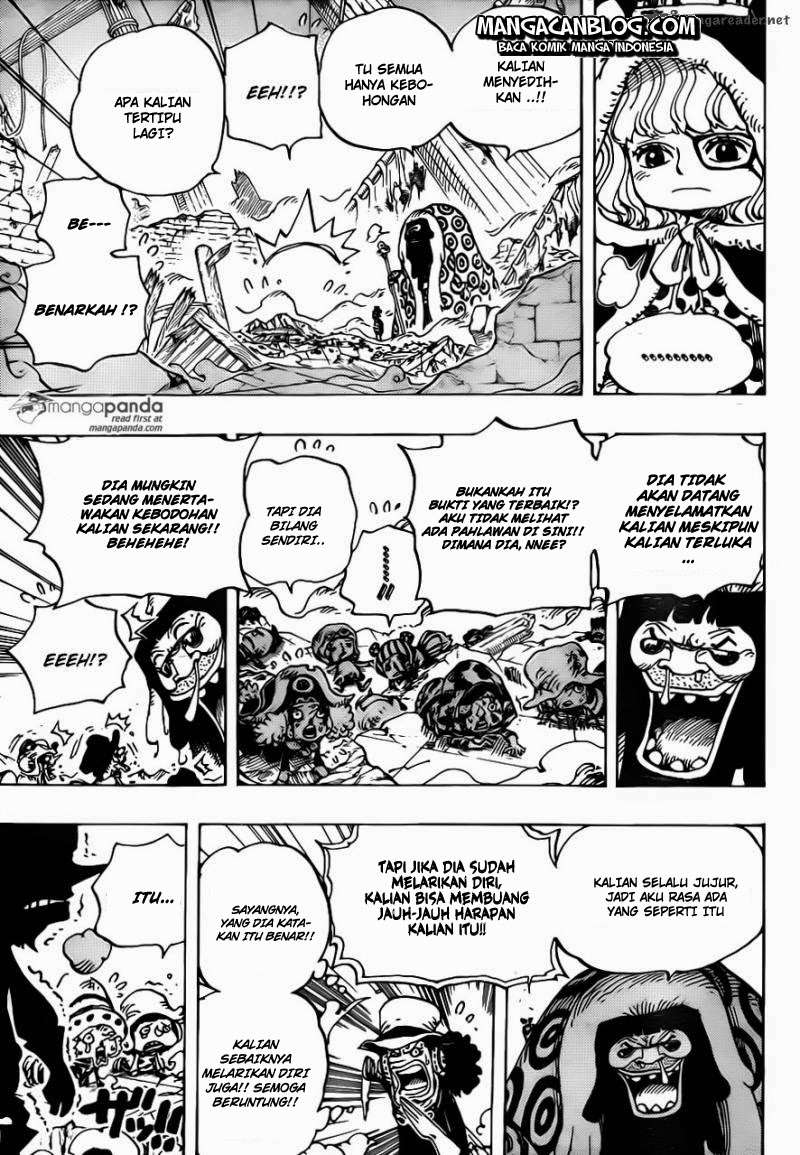 One Piece Chapter 741 - halaman 7