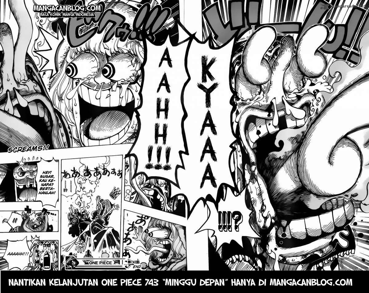 One Piece Chapter 742 - halaman 21
