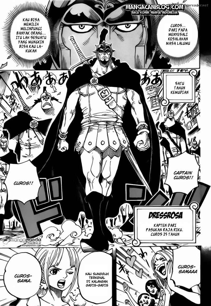 One Piece Chapter 742 - halaman 6