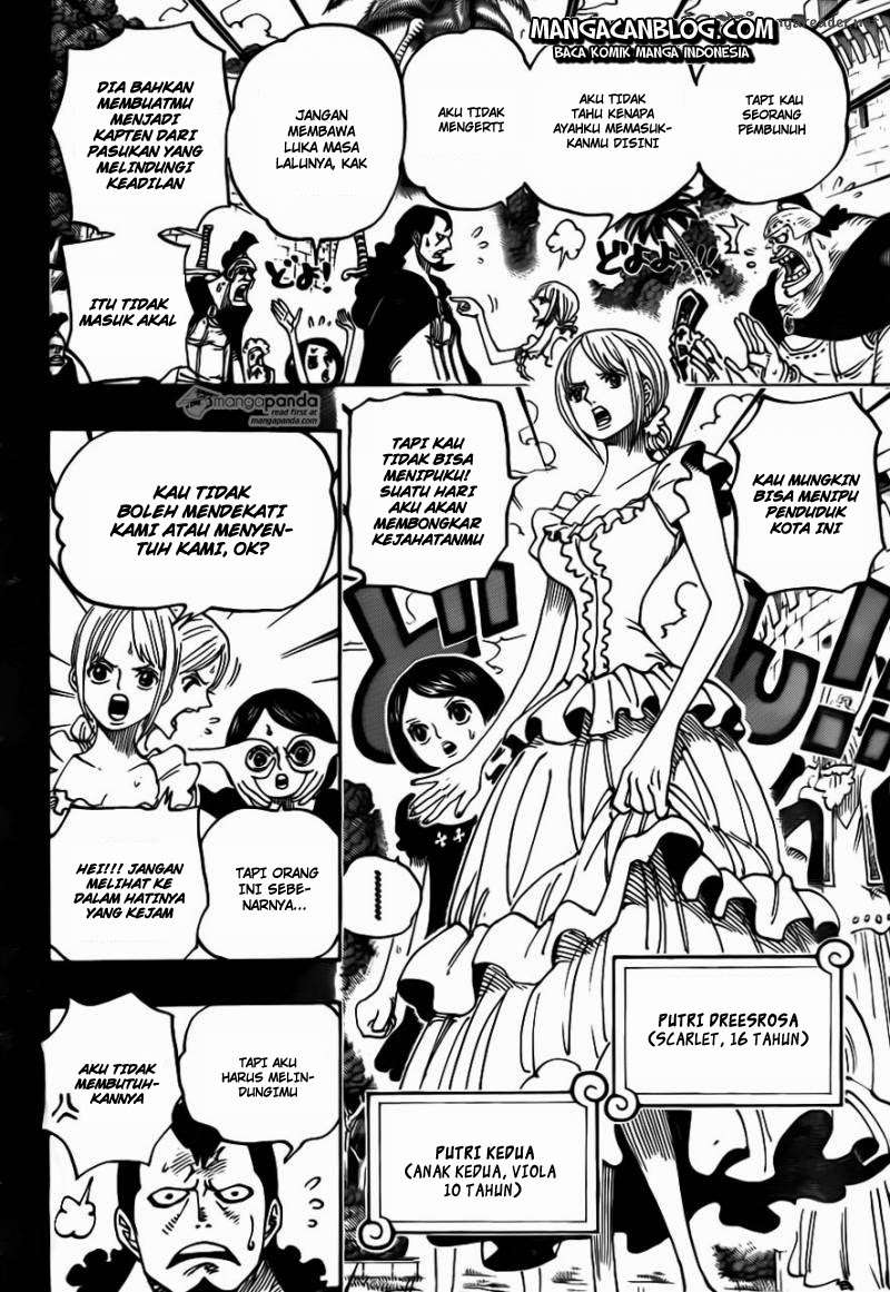 One Piece Chapter 742 - halaman 7