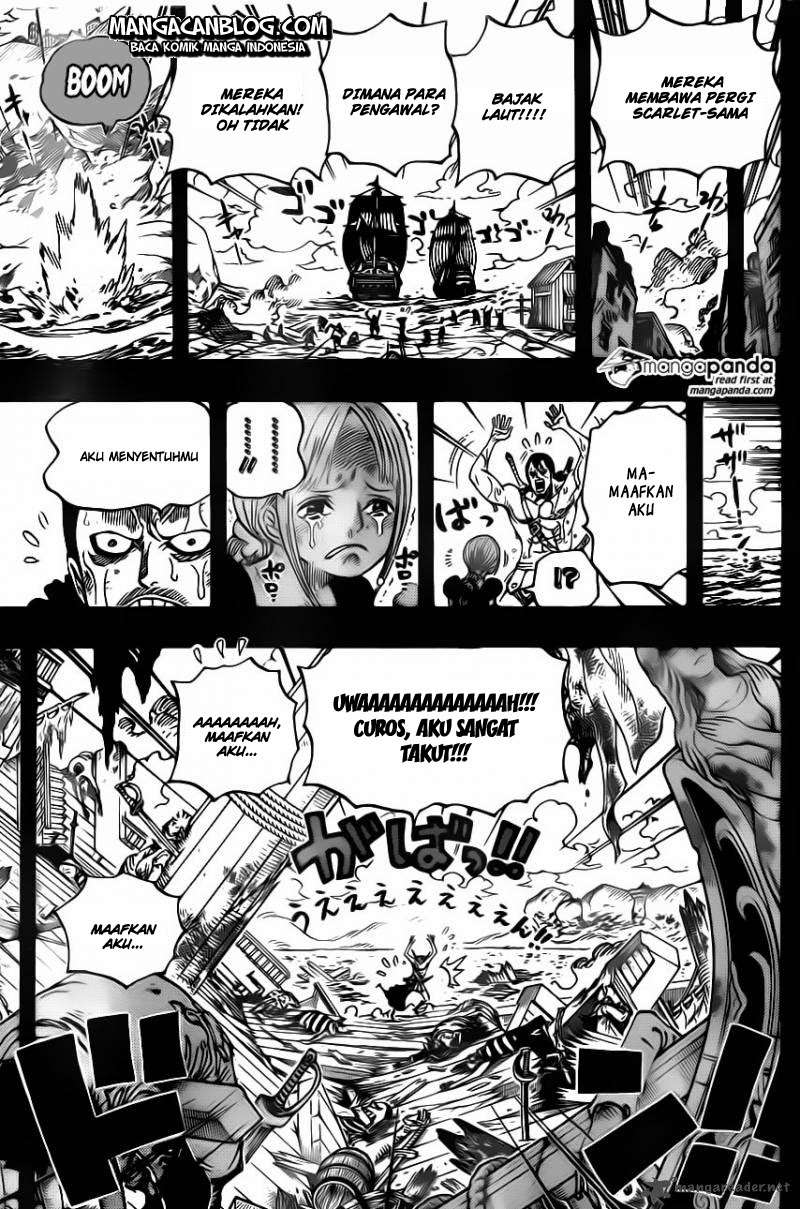 One Piece Chapter 742 - halaman 8