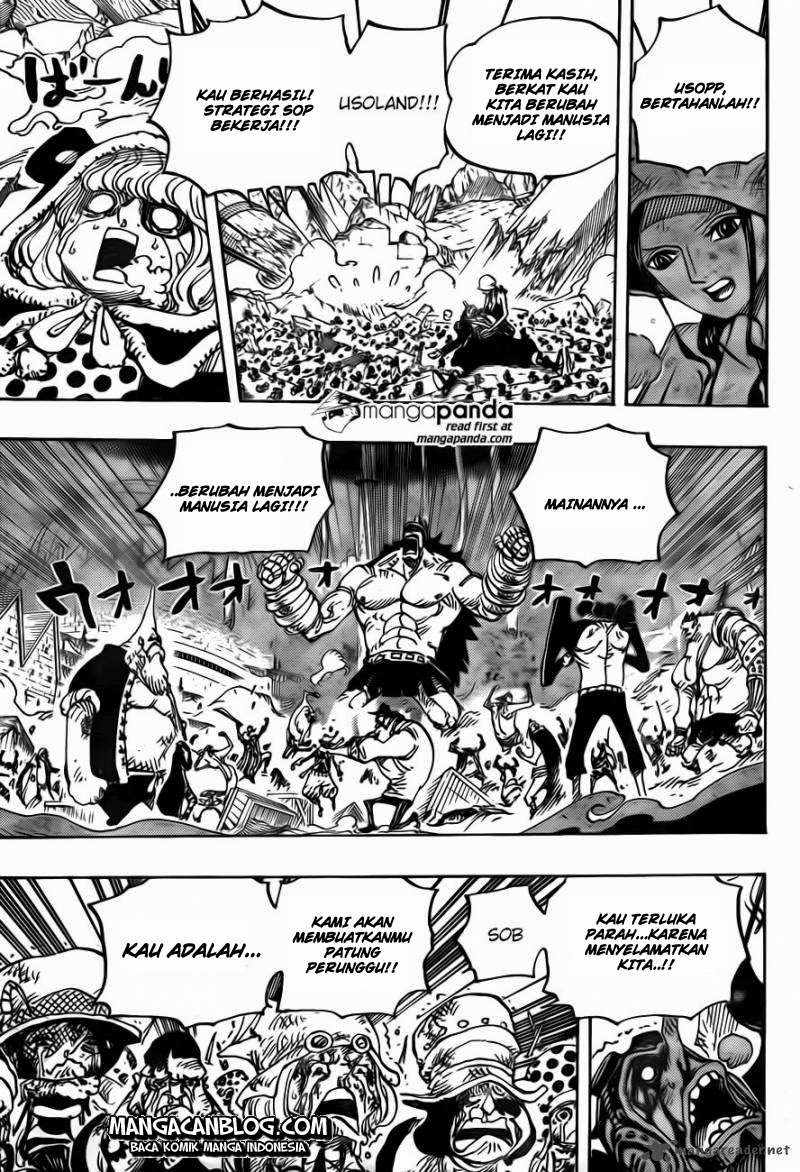 One Piece Chapter 743 - halaman 12