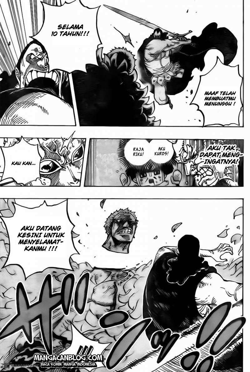 One Piece Chapter 743 - halaman 17