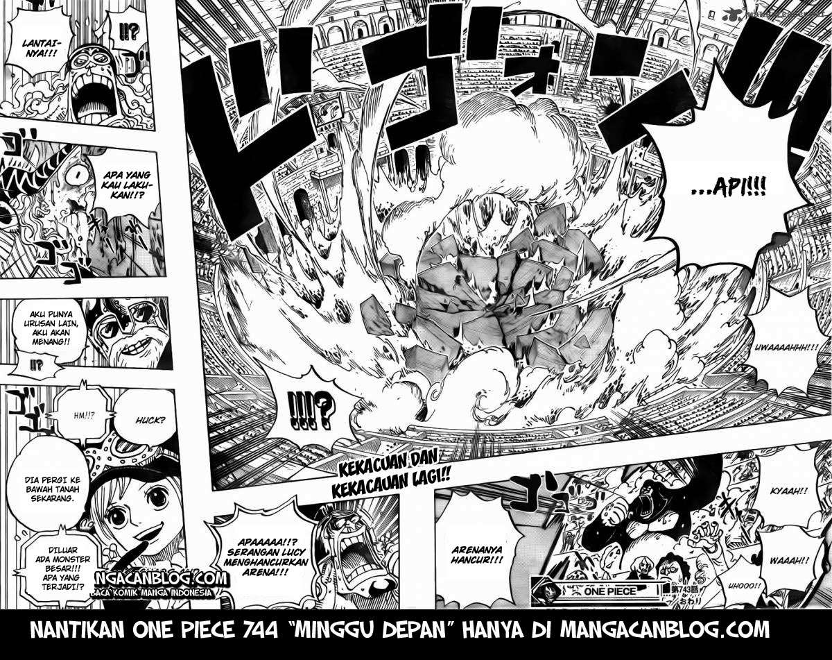 One Piece Chapter 743 - halaman 20