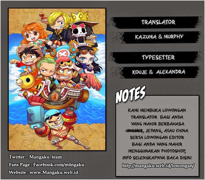 One Piece Chapter 744 - halaman 1