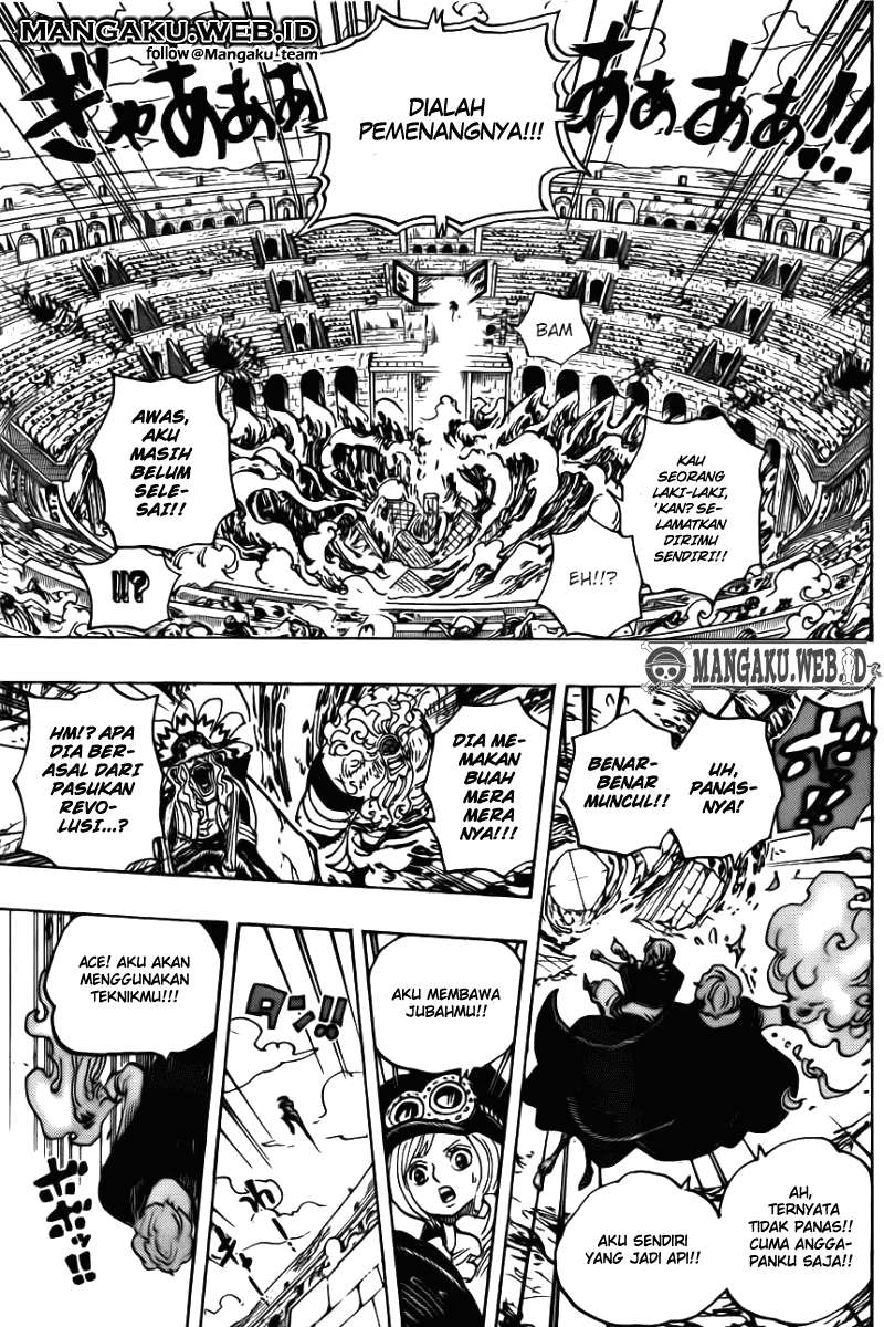 One Piece Chapter 744 - halaman 8
