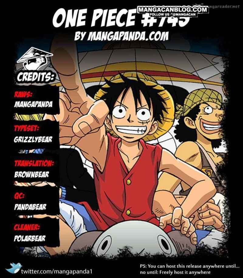 One Piece Chapter 745 - halaman 1