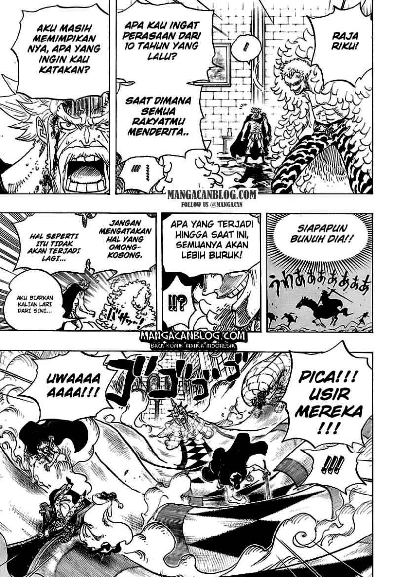 One Piece Chapter 745 - halaman 11