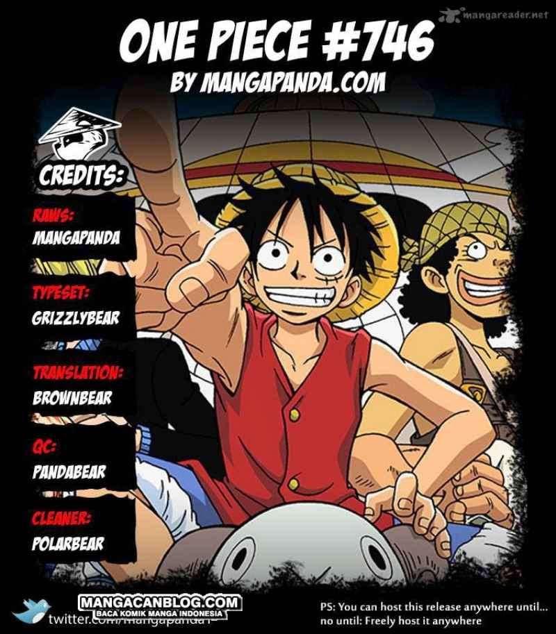 One Piece Chapter 746 - halaman 1