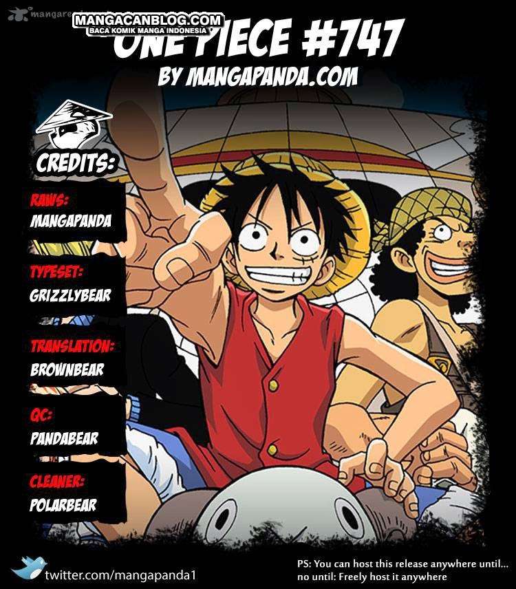 One Piece Chapter 747 - halaman 1
